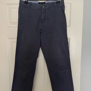 Men’s Tommy Hilfiger Straight Fit Chinos Khakis Blue 29x30 Excellent Condition